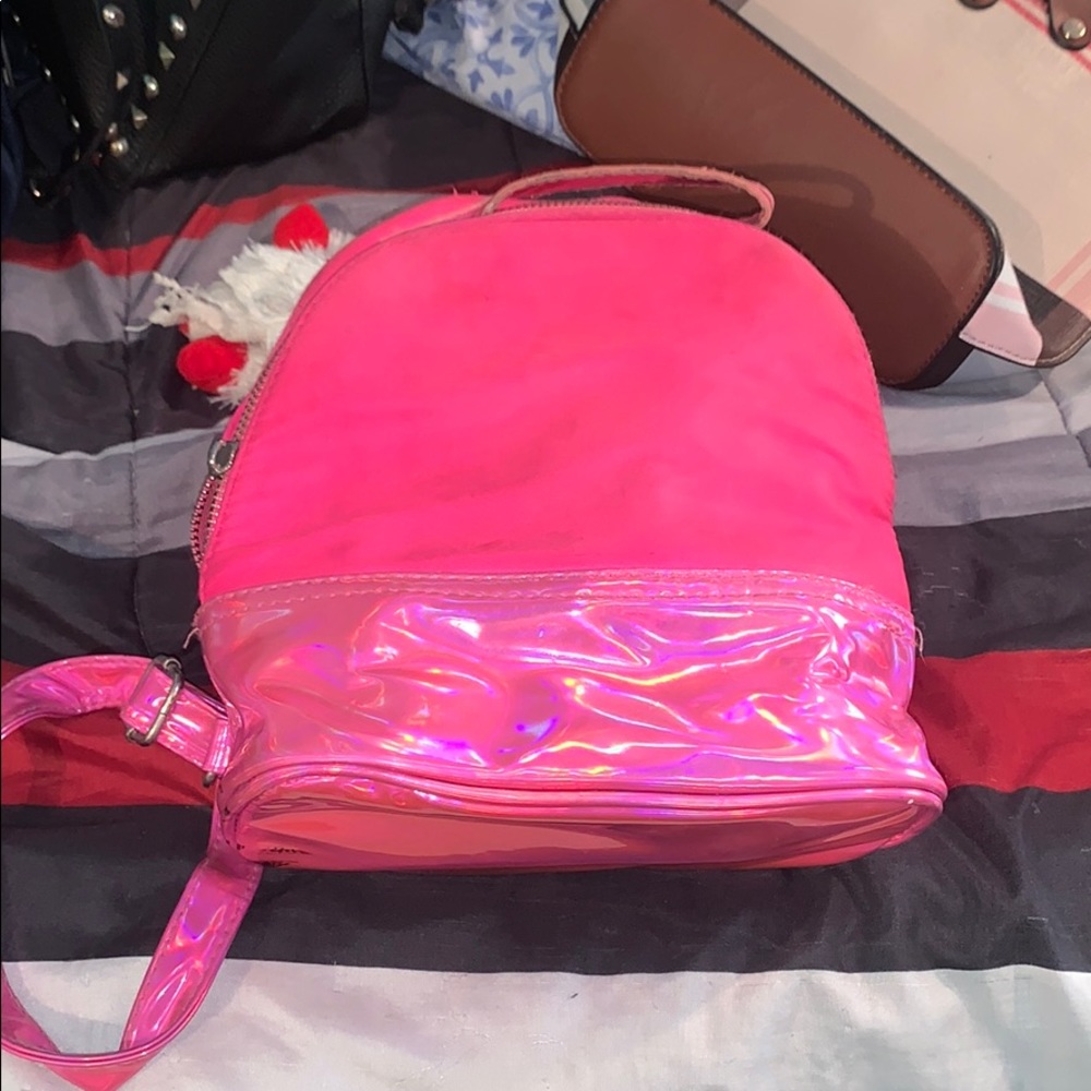 Pink bookbag